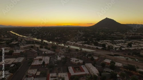 Aerial Arizona Scottsdale September 2016 4K photo