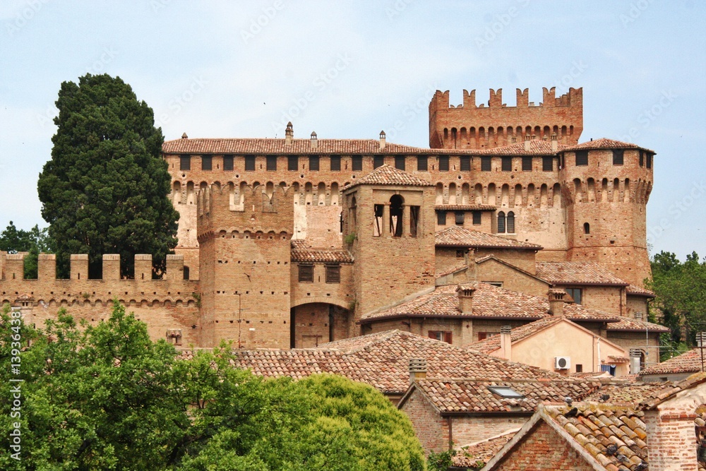 Gradara Castle, Marche, central Italy
