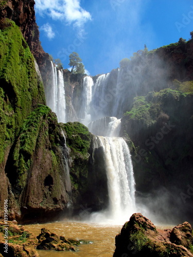 Ozoud cascad, waterfall, morocco,Africa
