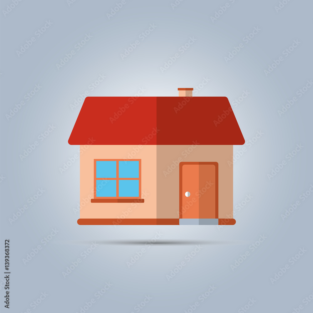 House icon vector illustration House icon vector illustration