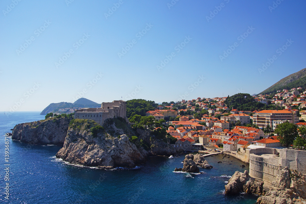 Panorama of the Old Town of Dubrovnik