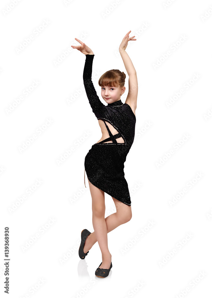 girl dancing latin dances