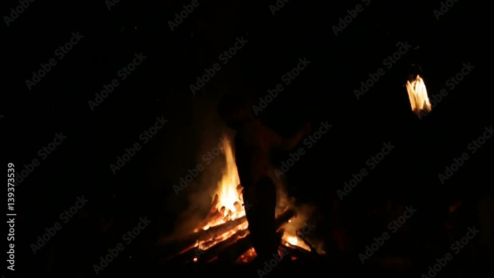 Fire ritual Sirni Zagovezni before Easter Fire ritual Sirni Zagovezni before Easter
