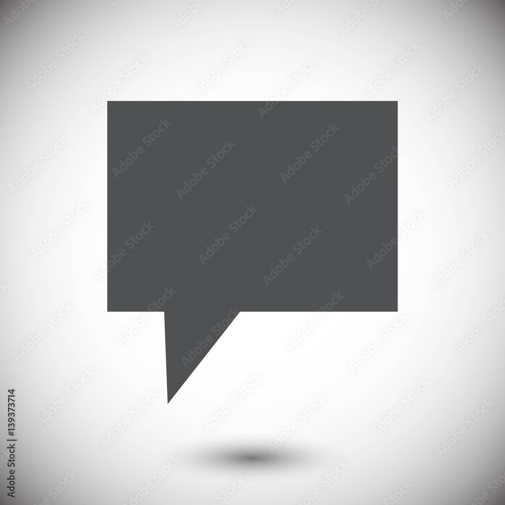 Speech Bubbles Icon. Chat pictogram icon stock vector illustrati Speech Bubbles Icon. Chat pictogram icon stock vector illustrati
