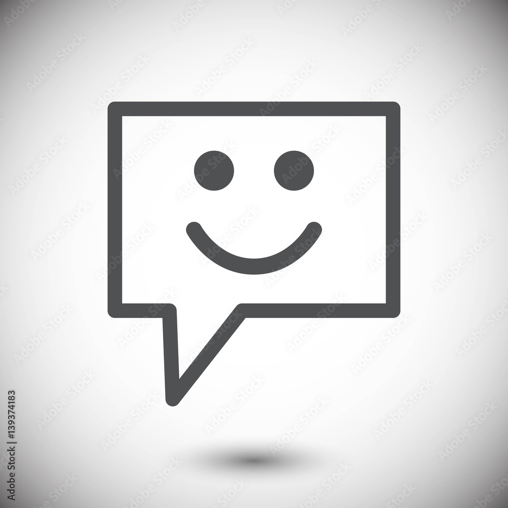 Speech Bubbles Icon. Chat pictogram icon stock vector illustrati Speech Bubbles Icon. Chat pictogram icon stock vector illustrati
