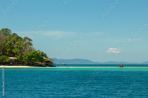 View of Koh Poda Nok (Chicken island) in Andaman sea, Krabi province, Thailand