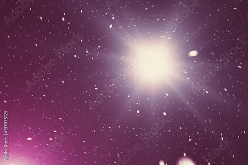 Starry outer space background texture with nebula. Colorful starry night sky outer space background. 3d rendering