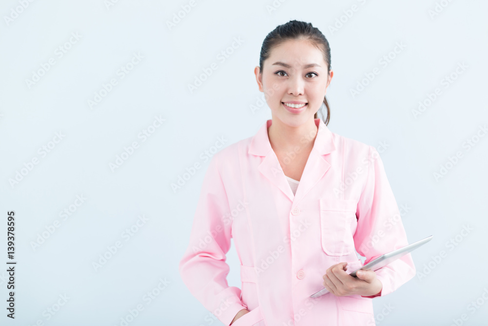 young pretty chinese woman nurse in hospital young pretty chinese woman nurse in hospital