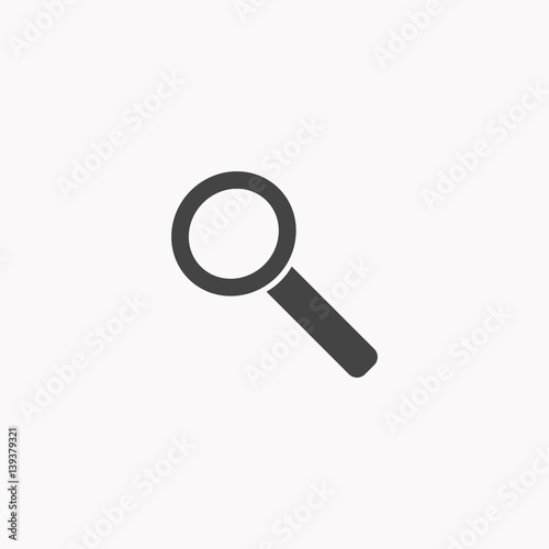 Search icon illustration isolated vector sign symbol photo