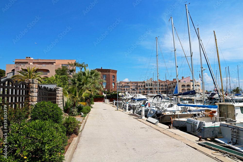 Marina of Hyères - French Riviera