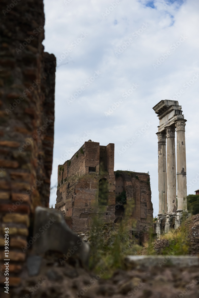 forum romain, Rome, Italie