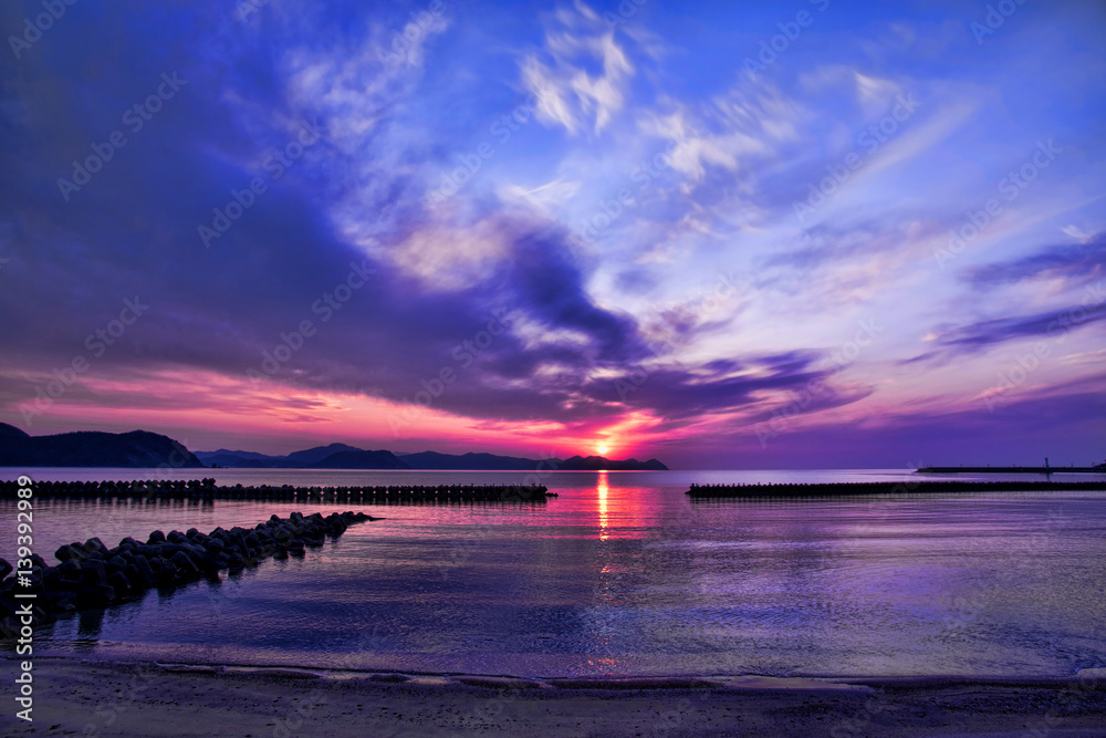 Obraz premium Japanese coast 