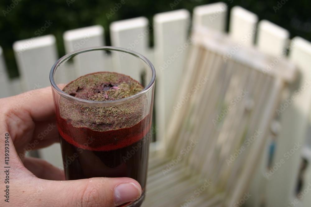 Fotografie Kratom in a Glass