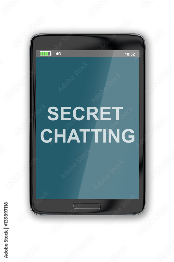 Secret Chatting concept