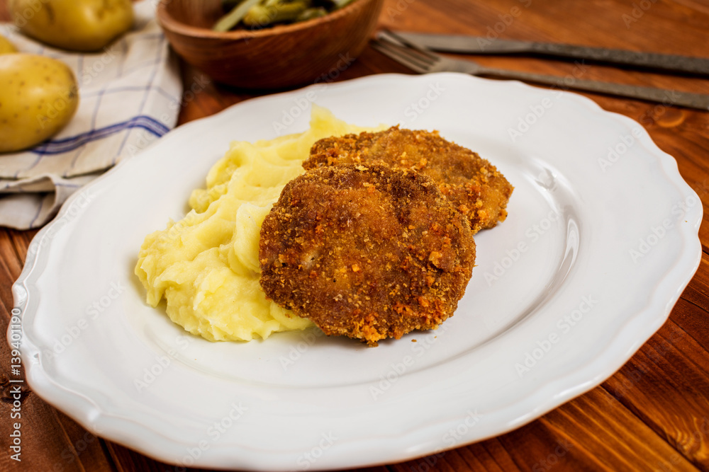 Fried minced meat Fried minced meat