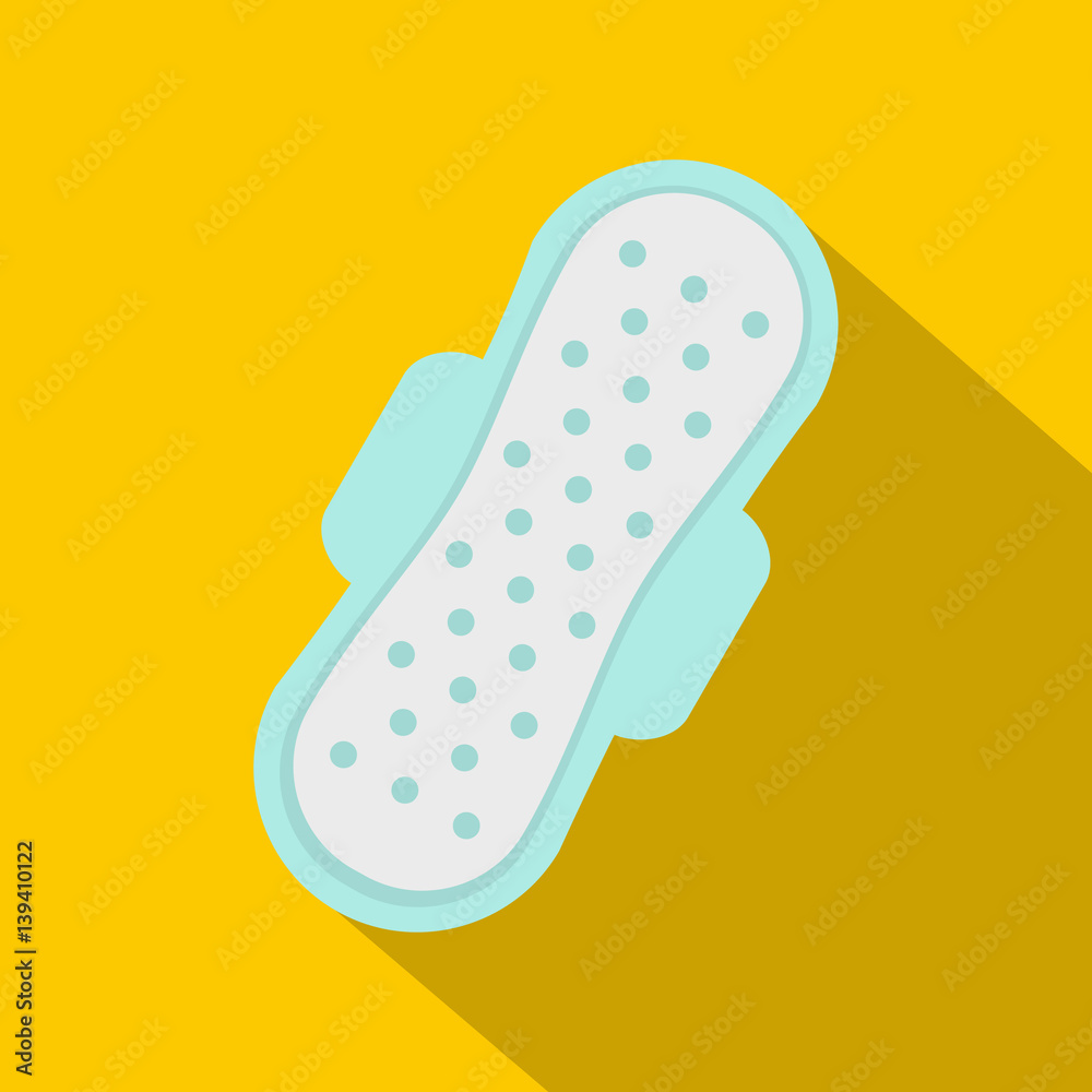 Woman hygiene protection, sanitary towel icon Woman hygiene protection, sanitary towel icon