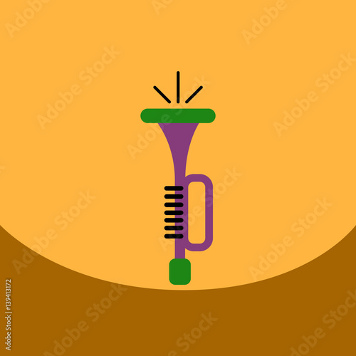 flat vector icon design collection musical instrument