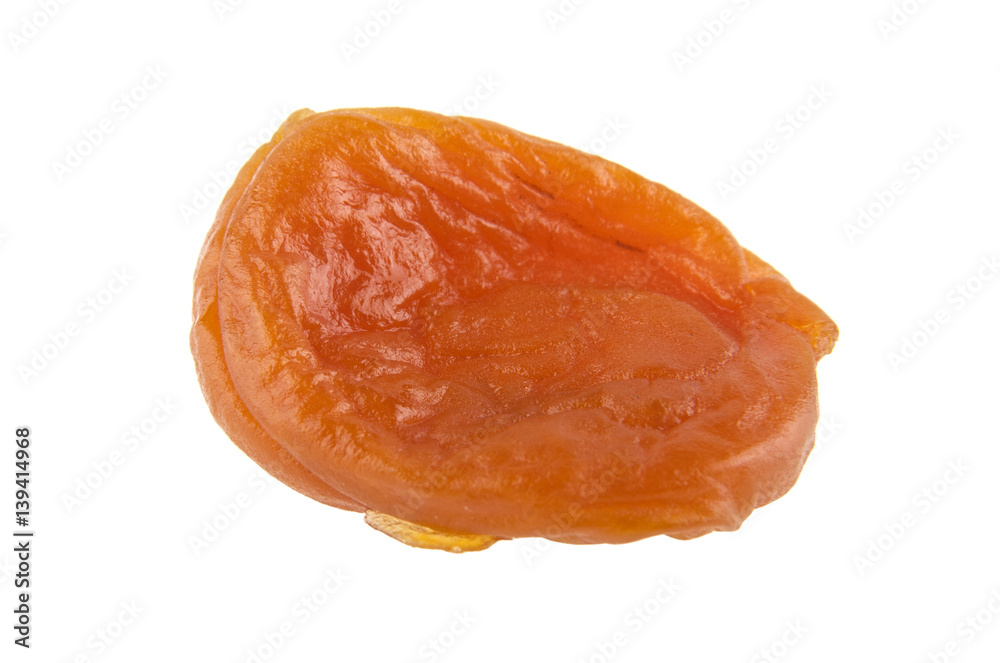 dried apricots isolated on white background dried apricots isolated on white background