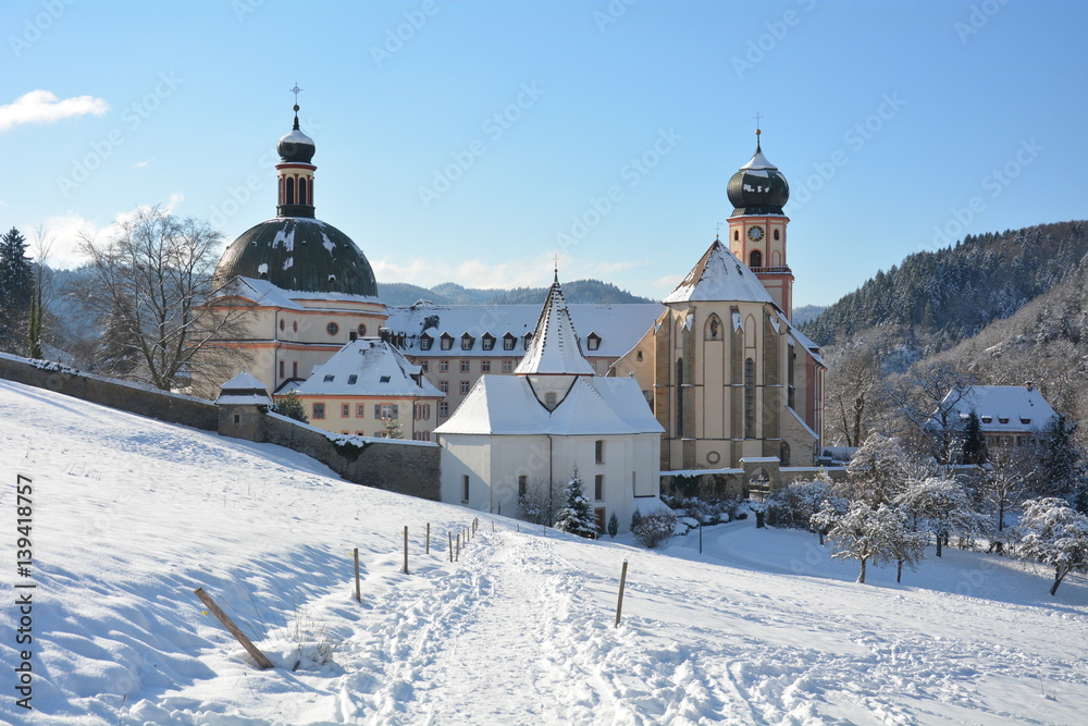 Obraz premium St. Trudpert in Münstertal/Schwarzwald