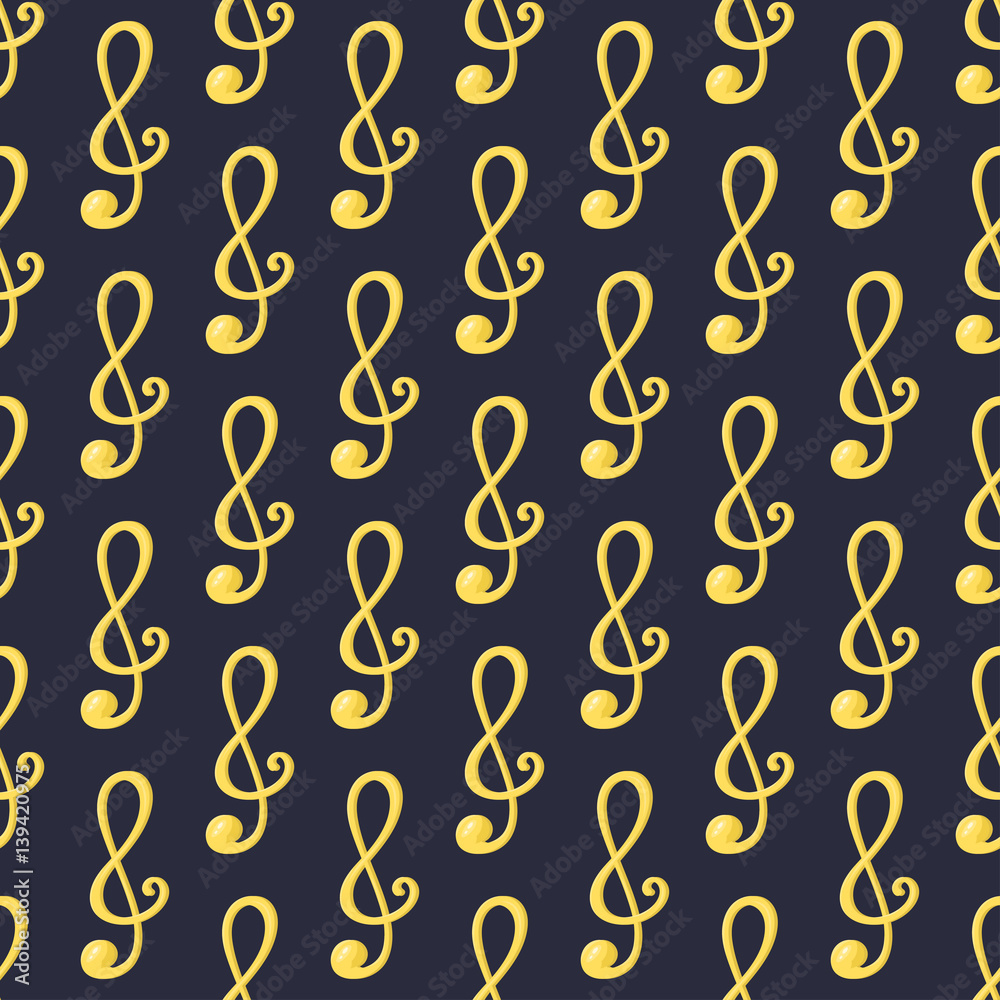 Gold rock star trophy music notes best entertainment win achievement clef and sound shiny golden melody success prize seamless pattern vector illustration. Gold rock star trophy music notes best entertainment win achievement clef and sound shiny golden melody success prize seamless pattern vector illustration.