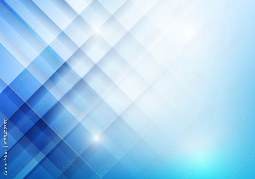 Abstract blue background with basic geometry overlaps and layered element vector eps 10 005 Abstract blue background with basic geometry overlaps and layered element vector eps 10 005