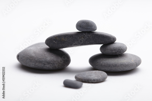 Canvas Print sea stones