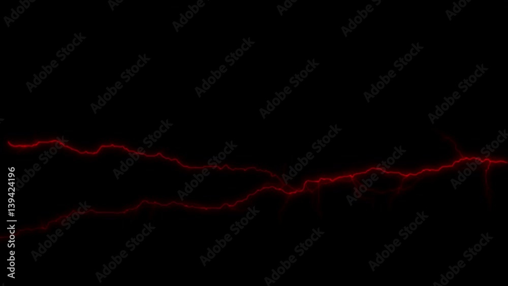 Neon Lightning Discharges Neon Lightning Discharges