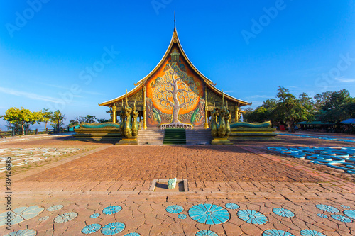 Beautiful Temple Phu Proud at Sirindhorn District, Ubon Ratchathani Province, Thailand © Southtownboy Studio