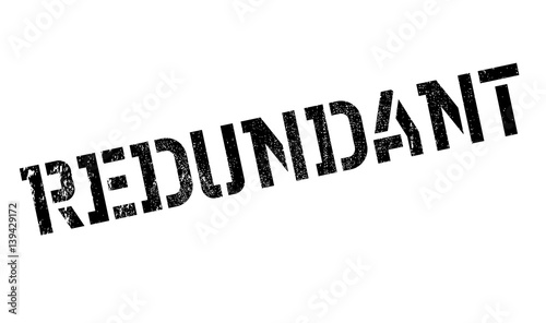 Redundant rubber stamp. Grunge design with dust scratches. Effects can be easily removed for a clean, crisp look. Color is easily changed.