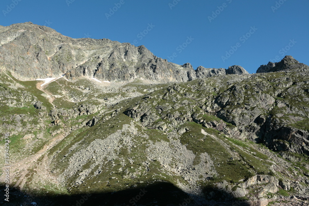 Montagnes ariégeoises dans les Pyrénées, France