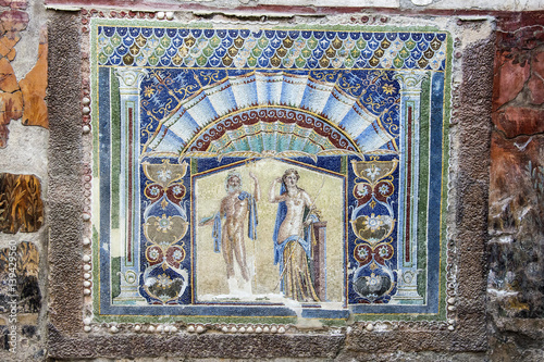 Mosaic Paintings in Herculaneum