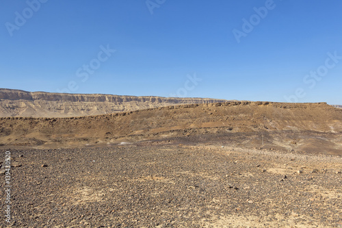 Arid desert in Israel.  
