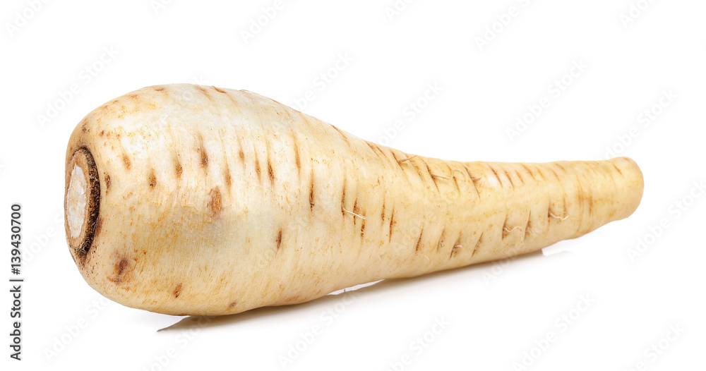 Parsnip isolated on the white background Parsnip isolated on the white background