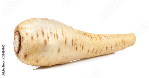 Parsnip isolated on the white background