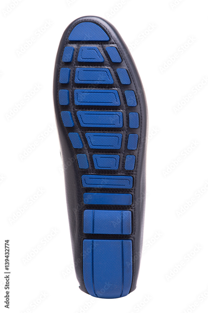 Drawing on the sole moccasins