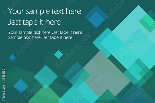 emerald cube vector pattern