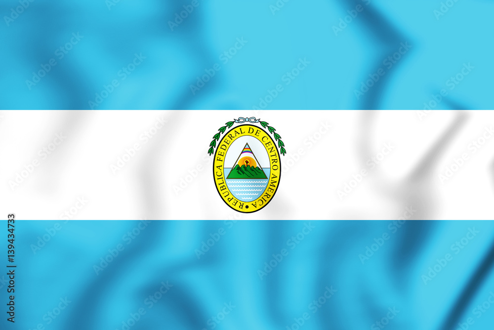 Flag of the Federal Republic of Central America Stock Illustration ...