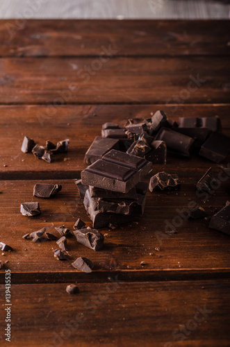 Dark chocolate product