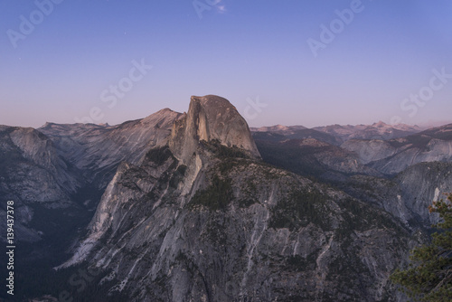 Half Dome after sun down © roketeer