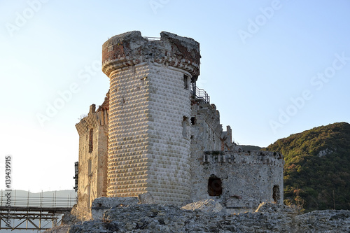 medieval castle tower