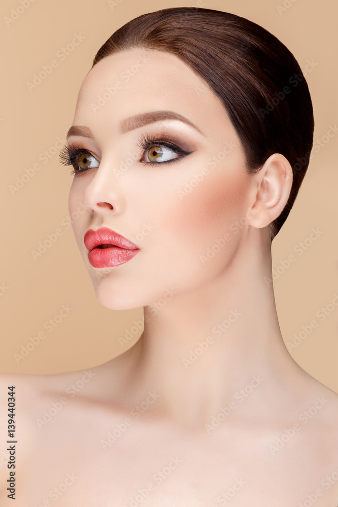 Beautiful Woman with Clean Fresh Skin Beautiful Woman with Clean Fresh Skin