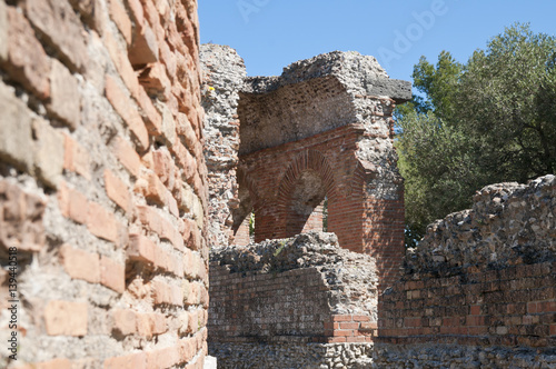 Teatro Greco, Taormina, Sizilien, Italien photo