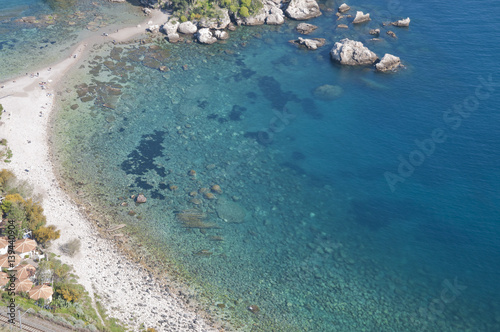 Isola Bella, Taormina, Sizilien, Italien