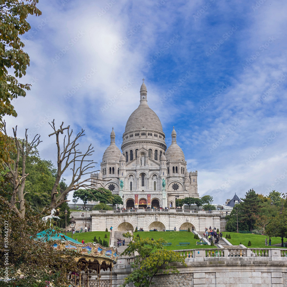 Fototapeta premium wizyta w Paryżu - Sacre Coer