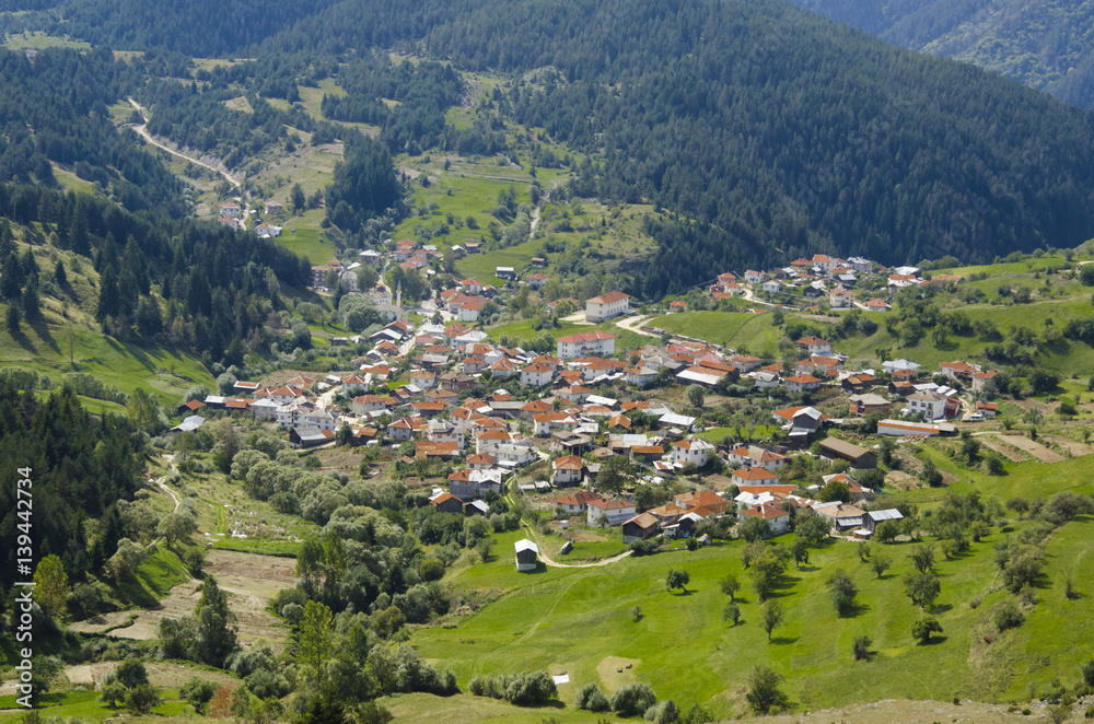 Bulgarian rhodope village yagodina
