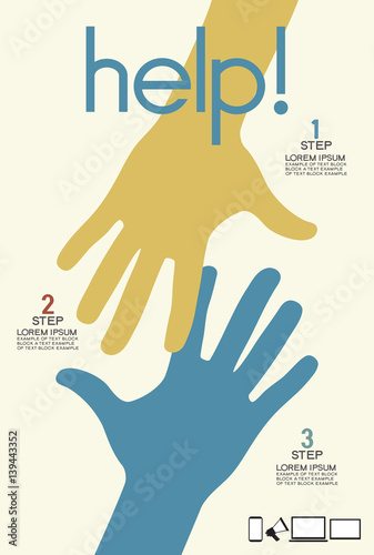 Template help background. Helpful icon. Service concept us support help desk. Infographics design web elements. 