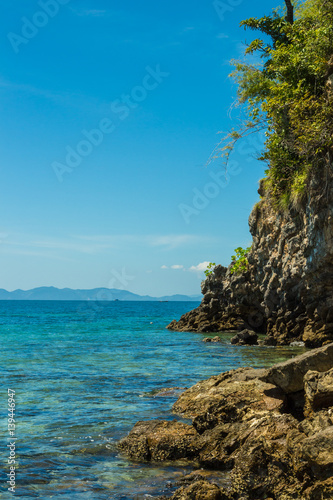 Koh Mor island in Andaman sea, Krabi province, Thailand.