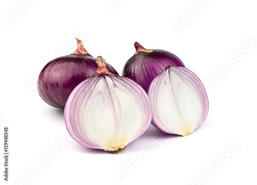 Red sliced onion.