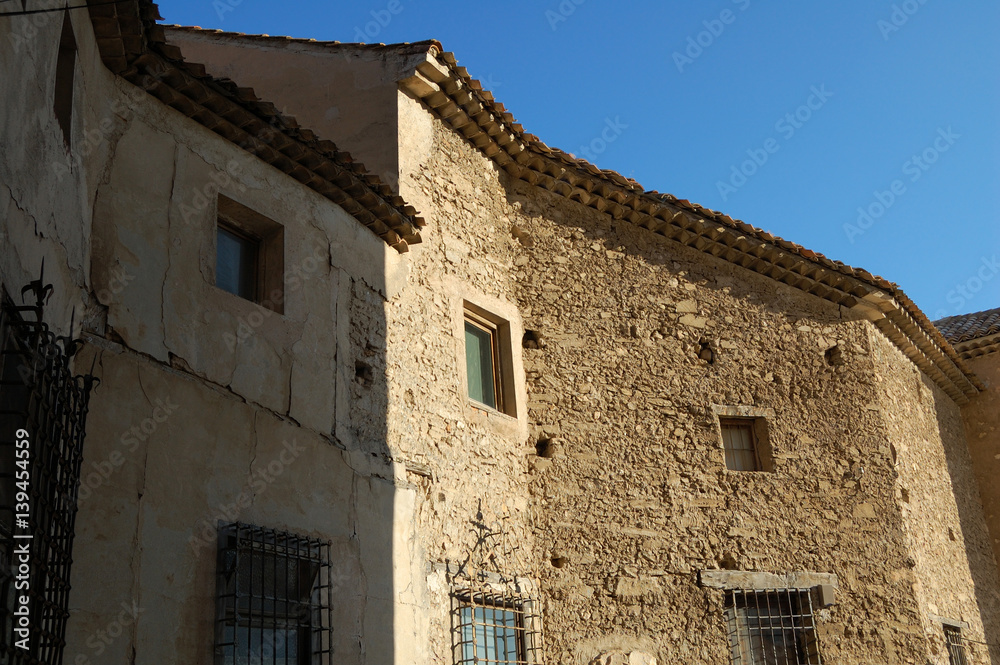Casas viejas en Cuenca
