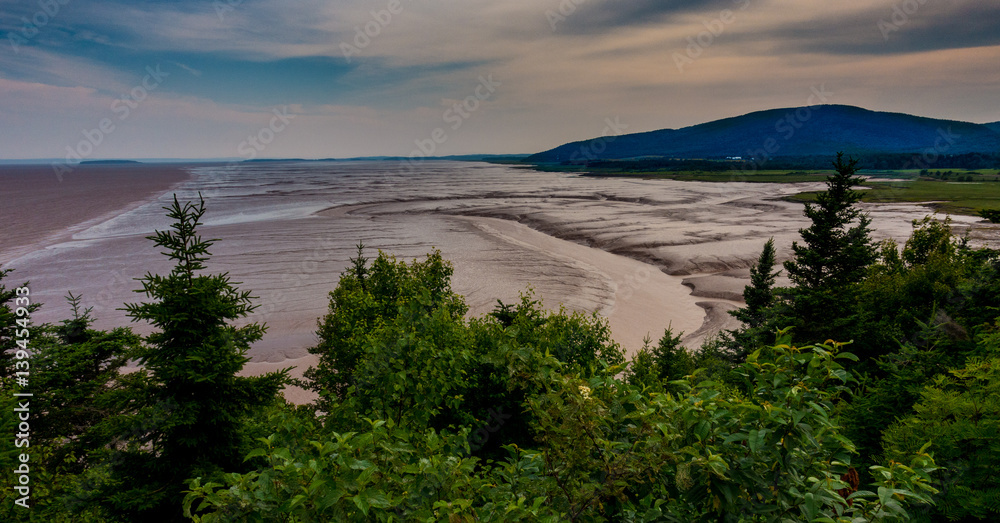 Bay of Fundy, Tide Out, New Brunswick, Canada